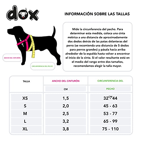 DDOXX Arnés Perro Step-In Air Mesh, Ajustable, Acolchado | Muchos Colores & Tamaños | para Perros Pequeño, Mediano y Grande | Accesorios Gato Cachorro | Rosado Pink, S