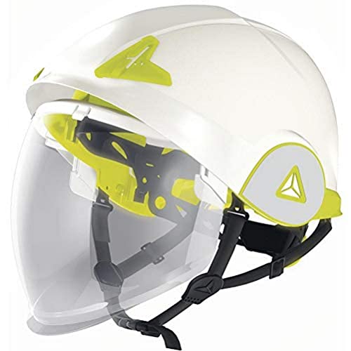 Delta Plus - Casco de seguridad con doble carcasa de ónix para casco duro, visera integral ARC Flash