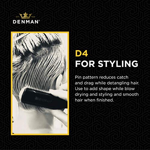 Denman, Cepillo para el pelo (D4 con 9 Hileras) - 10 gr.