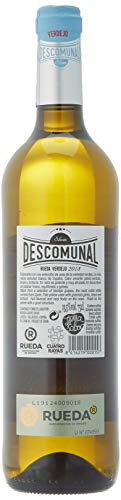 Descomunal Verdejo Vino blanco D.O Rueda- 6 Botellas de 750 ml - Total: 4500 ml