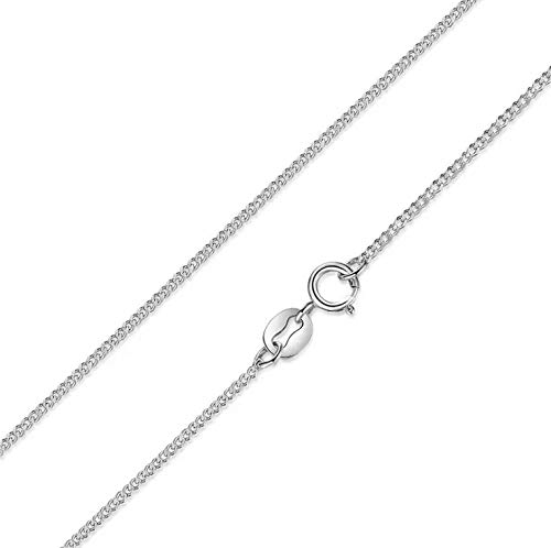 DIAN Jewellery - collar de cadena - Plata fina 925 plata de ley - 20 pulgadas - 50 cm