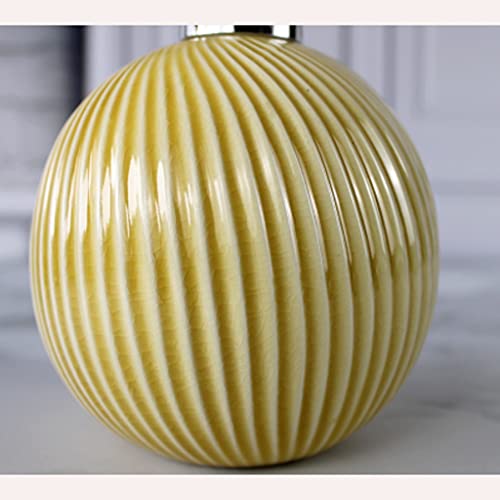 dispensador de loción DISEÑADOR DE SOAPOM Bomba DE Soap ENFOSED Botella DE CERÁMICA Prensa DE Prensa DE Prensa DE LOTIÓN DE LOTIÓN del HOTÓN DE Hotel Nordic Regalo (Color : Yellow)