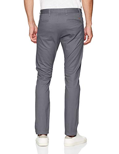 Dockers ALPHA ORIGINAL KHAKI SKINNY, Pantalones para Hombre, Gris (Burma Grey), W36/L32