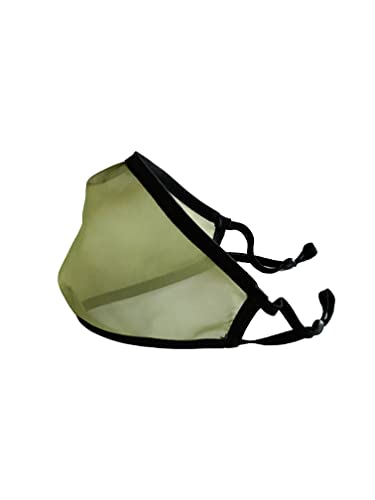 Domos Mascarilla Transparente Reutilizable Color VERDE CAQUI UNE0065 CWA17533 fabricada en España.… (Talla M)