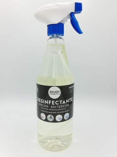 DRY CLEAN perfume suave y agradable. 3 x Spray 750 ml.DESINFECTANTE HIDROALCOHÓLICO bactericida y virucida para textil, cocina, baño, tapiceria coches.