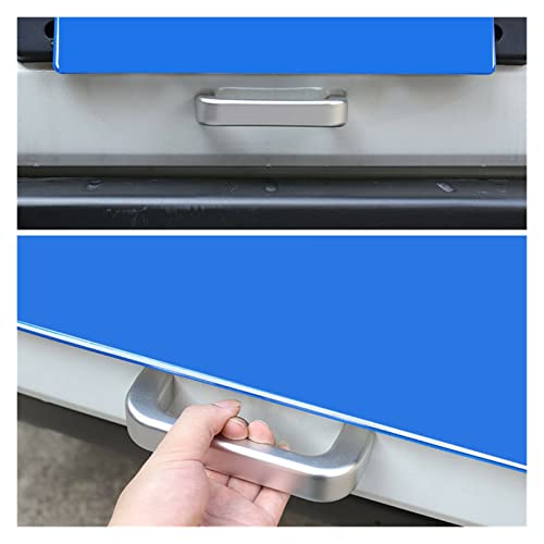Dull Alojamiento de aleación de aluminio Auto trasero de la puerta de la puerta de la puerta Ajuste for LADA NIVA Reemplazo directamente