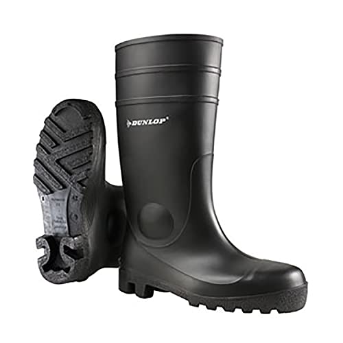Dunlop Protective Footwear (DUO18) Dunlop Protomastor, Botas de Seguridad Unisex Adulto, Black, 44 EU