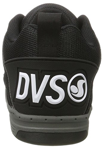 DVS Shoes Comanche, Zapatillas Hombre, Piel Negra Negra, 46 EU