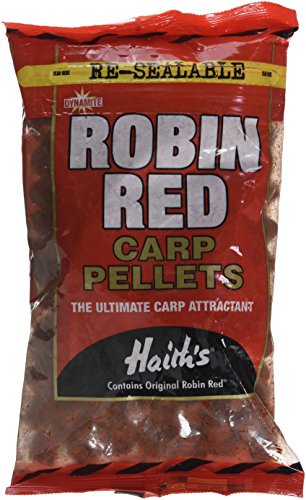 Dynamite Baits Robin Red Carp Pellets, Rojo, 8 mm