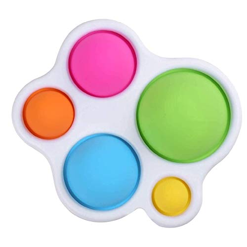 DZQRN Fidget Toys, Fidget Toy Push Bubble Colourful and Simple Anti Stress, Adecuado Juguetes a Partir de 6 Meses, Juguetes Bebés, Regalos