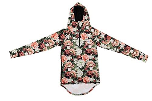 Eivy Icecold Zip Hood Top Camiseta de Yoga, Autumn Bloom, XX-Large para Mujer