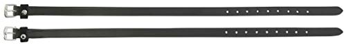 EKKIA Norton Pro Solitaire - Correa para espuelas con brillantes, color negro