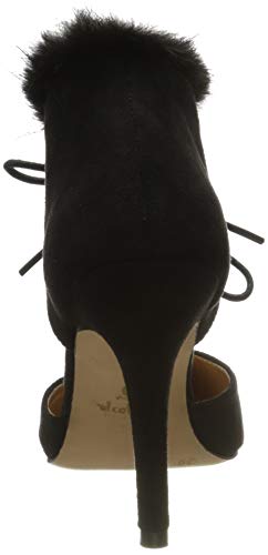 El Caballo Doña Blanca, Zapato de tacón Mujer, Negro, 38 EU