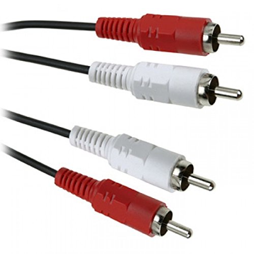 EMACHINE ICOC rca-020 – Cable alargador estéreo RCA Cinch, 2 x RCA M/M 1,8 MT