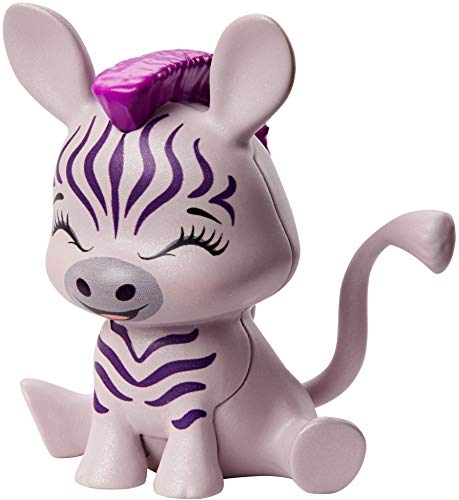 Enchantimals Zadie Zebra y Ref Muñeca con mascota, juguete para niñas y niños +4 años (Mattel GTM27)