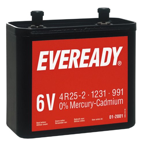 Energizer Eveready 1231 - Pila 4R25-2 (6 V, 1 Unidad)