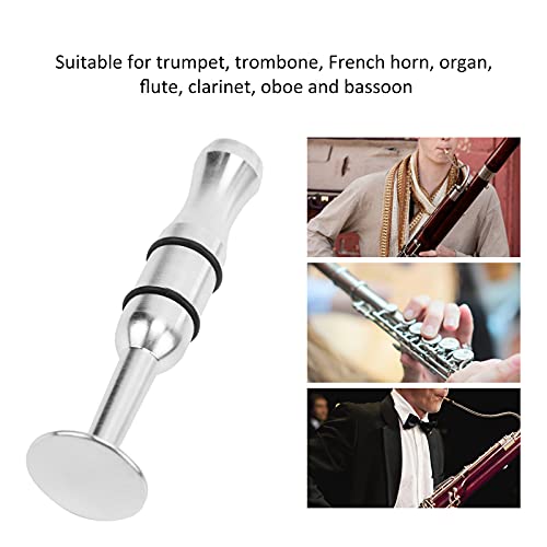 Entrenador de embocadura de saxofón, Entrenador de embocadura Tamaño pequeño Resistencia para trombón para trompeta(Silver)