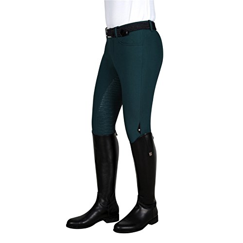 Equiline Walnut Full Grip - Pantalones de equitación (talla 44), color blanco