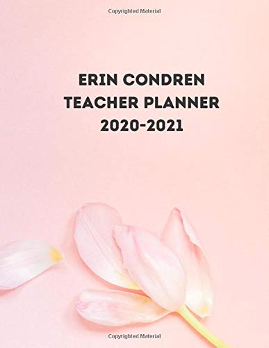 Erin Condren Teacher Planner 2020-2021: Teacher Planner & Calendar - Lesson Plan Organizer Book (6" x 9")