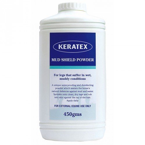 Escudo Keratex barro polvo 450 G - repele el barro y agua, poderoso prevenir barro fiebre