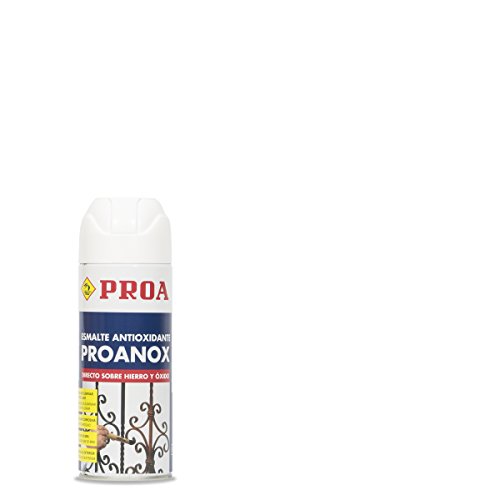 ESMALTE PROANOX DIRECTO SOBRE ÓXIDO EN SPRAY. PROA. Esmalte antioxidante para metales sin necesidad de imprimación. Exterior e interior. 400ML.