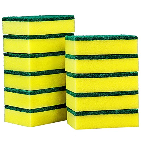 Esponja de inmersión de alta densidad 24 piezas de esponja para lavar platos de cocina esponja para limpieza de tareas domésticas