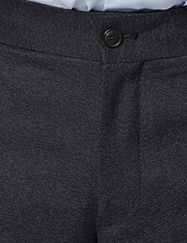 Esprit Premium 037eo2b016, Pantalones de Traje para Hombre, Negro (Black 001), 46