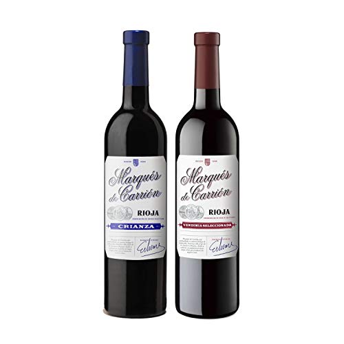 Estuche de D.O 3 Erres Surtido de 6 Vinos con D.O Rueda, D.O Ribera del Duero y D.O Rioja - Pack de 6 Botellas x 750 ml