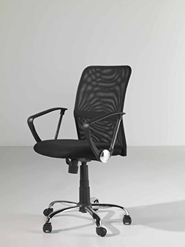 EUROSILLA Silla de Escritorio, Negra, Talla única