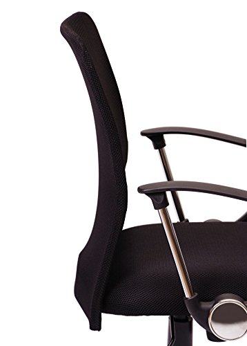 EUROSILLA Silla de Escritorio, Negra, Talla única