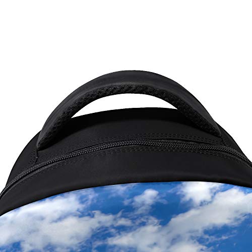 FANTAZIO - Abalorios para mochila, diseño de lago de esmeralda canadiense