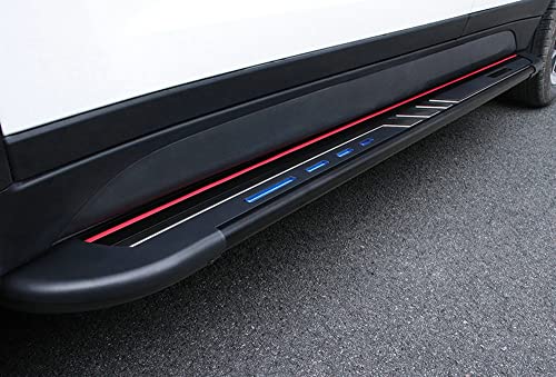 FANTE 2 unidades de aluminio estribos laterales estribos Nerf barras laterales protector para Hyundai Santa Fe Sport 2013-2018