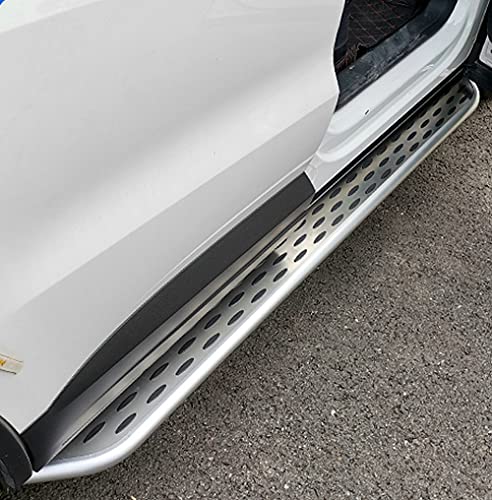FANTE 2PCS estribos laterales estribos Nerf Bars laterales Protector de aluminio para Jaguar F-Pace 2016-2021
