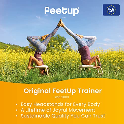 FeetUp® Taburete de pie original para la cabeza, ligero, silla de yoga, taburete en todo el mundo (Classic, morado)