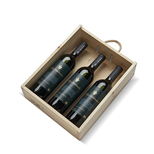 Félix Azpilicueta Gran Reserva Caja de madera Premium 3 botellas D.O.Ca Rioja Vino - 750 ml