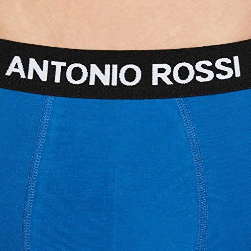 FM London Antonio Rossi Fitted Boxer para Hombre, Amarillo (Bright 06), L, Pack de 12