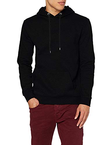 FM London Hyfresh Pullover Capucha, Negro (Black 01), X-Large para Hombre