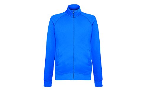 Fruit of the Loom Lightweight Sweat Jacket, chaqueta deportiva Hombre, Azul (Royal Blue 51), X-Large