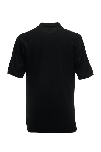 Fruit of the Loom Ss033m, Polo para Hombre, Negro (Black), X-Large