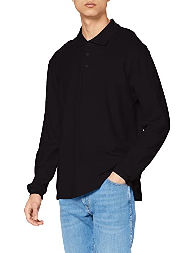 Fruit of the Loom SS037M, Polo para Hombre, Negro (Black), X-Large