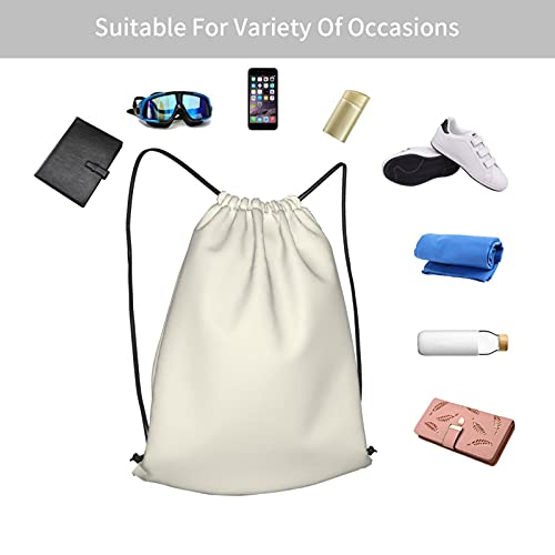 fudin Impermeable Bolsa de Cuerdas Saco de Gimnasio Un caballo corriendo en el desierto Deporte Mochila para Playa Viaje Natación