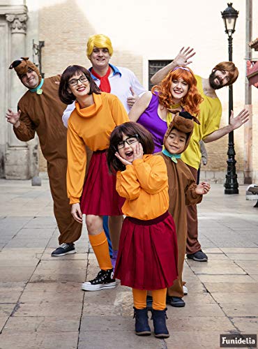Funidelia | Disfraz de Daphne - Scooby Doo Oficial para Mujer Talla S ▶ Scooby Doo, Dibujos Animados - Color: Morado - Licencia: 100% Oficial - Divertidos Disfraces y complementos
