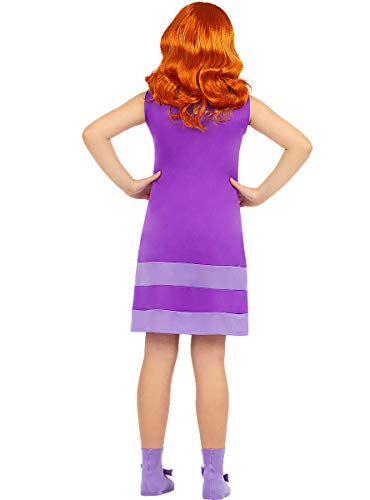 Funidelia | Disfraz de Daphne - Scooby Doo Oficial para niña Talla 5-6 años ▶ Scooby Doo, Dibujos Animados - Color: Morado - Licencia: 100% Oficial - Divertidos Disfraces y complementos