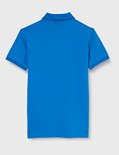GANT Contrast Collar Pique SS Rugger Camisa de Polo, Azul náutico, XS para Hombre