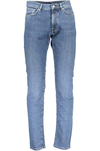 GANT Slim Jeans, Semi Light Indigo Worn in, 52/54 ES para Hombre