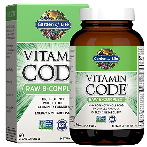 Garden of Life La Vitamina Código Raw Del Complejo B - 60 Vcaps 200 g