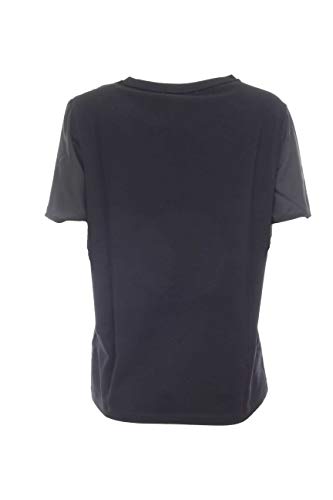 Gaudi Fashion - Camiseta de manga corta para mujer, color negro, talla XS
