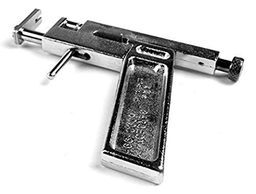 Gearmax, Dispositivo de piercing, pistola de agujas del oído + 49 pendientes metal