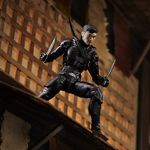 G.I. Joe Classified Series - Snake Eyes: G.I. Joe Origins - Figura Premium Snake Eyes 16 con empaque con Arte Distintivo - 15 cm