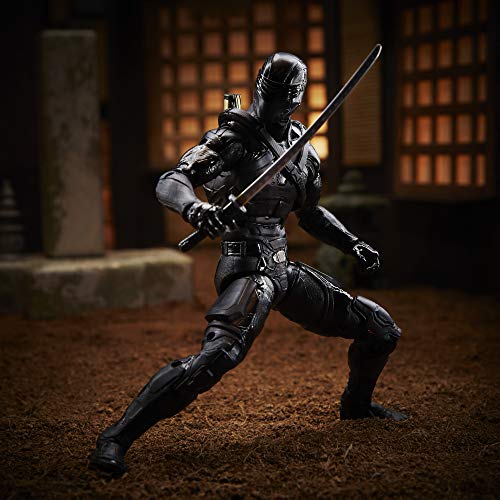 G.I. Joe Classified Series - Snake Eyes: G.I. Joe Origins - Figura Premium Snake Eyes 16 con empaque con Arte Distintivo - 15 cm